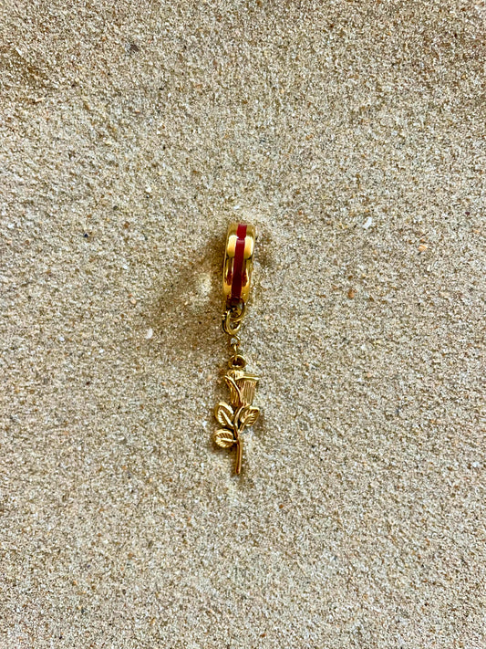 Bijou rubis Rose éternelle