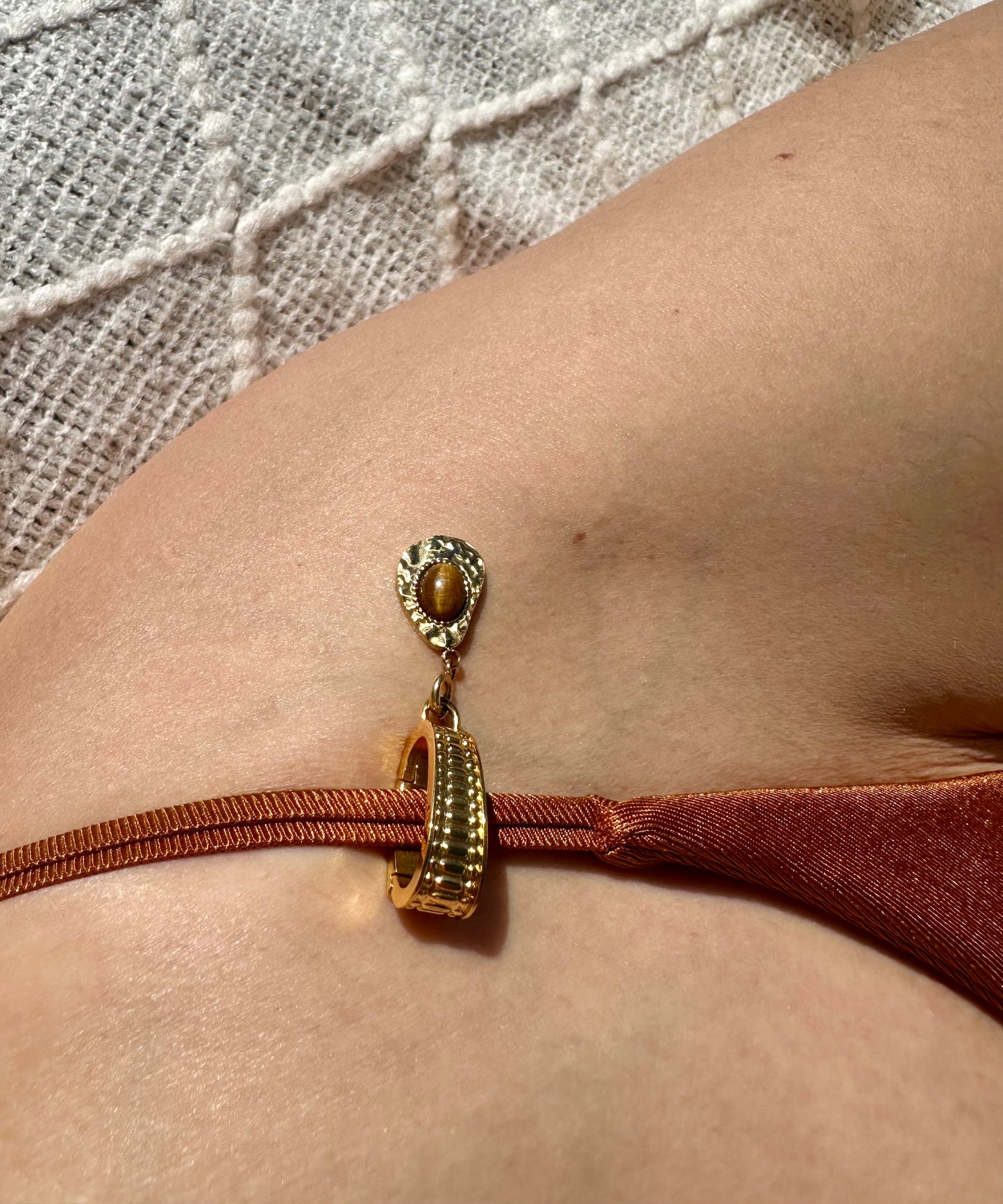 Bijou de maillot de bain - Sirèna Bronzite Doré