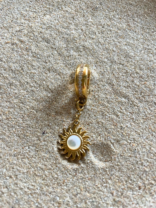 Bijou élégance soleil perlé